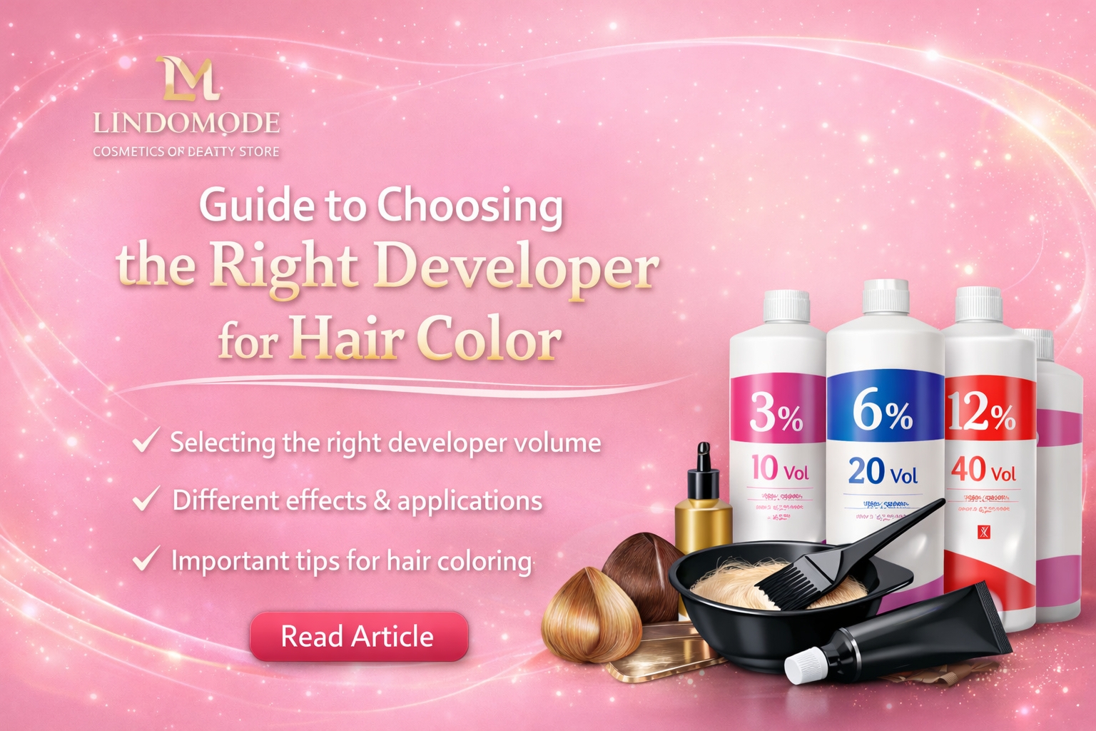 انواع اکسیدان برای رنگ مو مناسب 