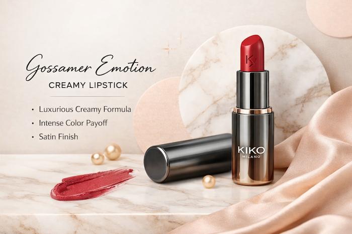 رژ لب کیکو مدل گوسامر | خرید، قیمت، بررسی تخصصی و راهنمای انتخاب رنگ